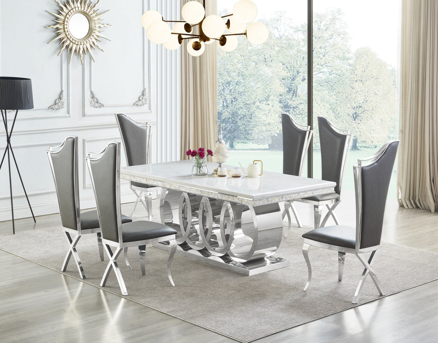 Giovanni (White/Chrome)