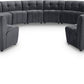 Limitless Modular Velvet 14pc. Sectional