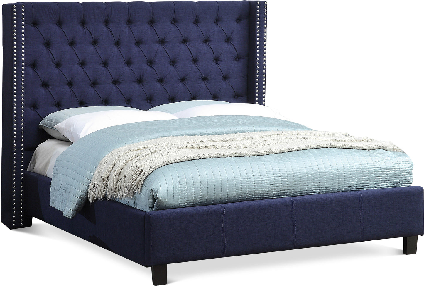 Ashton Linen Textured Bed