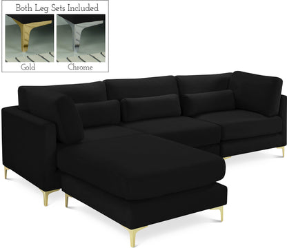 Julia Velvet Modular Reversible Sectional