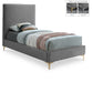 Geri Velvet Bed