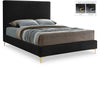 Geri Velvet Bed