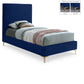 Geri Velvet Bed