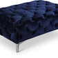 Mercer Velvet Ottoman