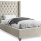 Aiden Velvet Bed