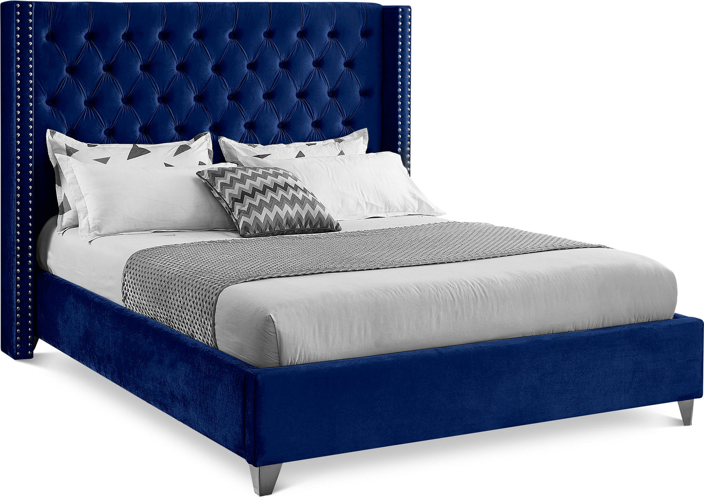 Aiden Velvet Bed