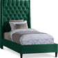 Fritz Velvet Bed