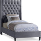 Fritz Velvet Bed