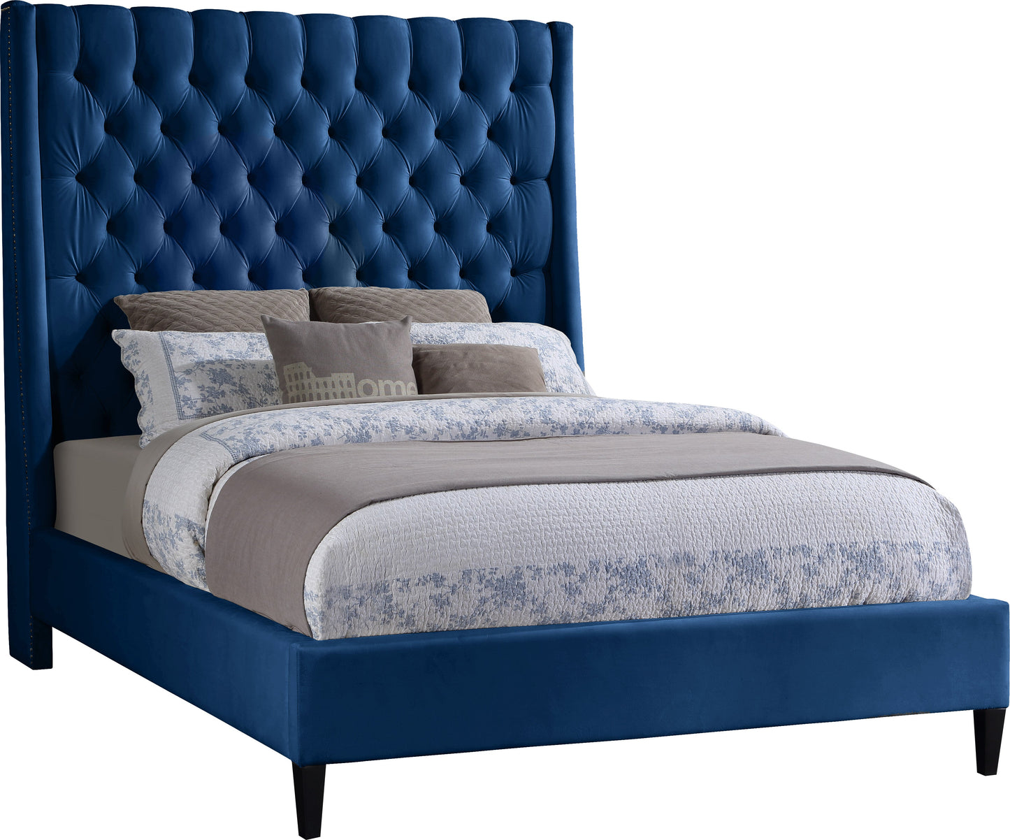 Fritz Velvet Bed