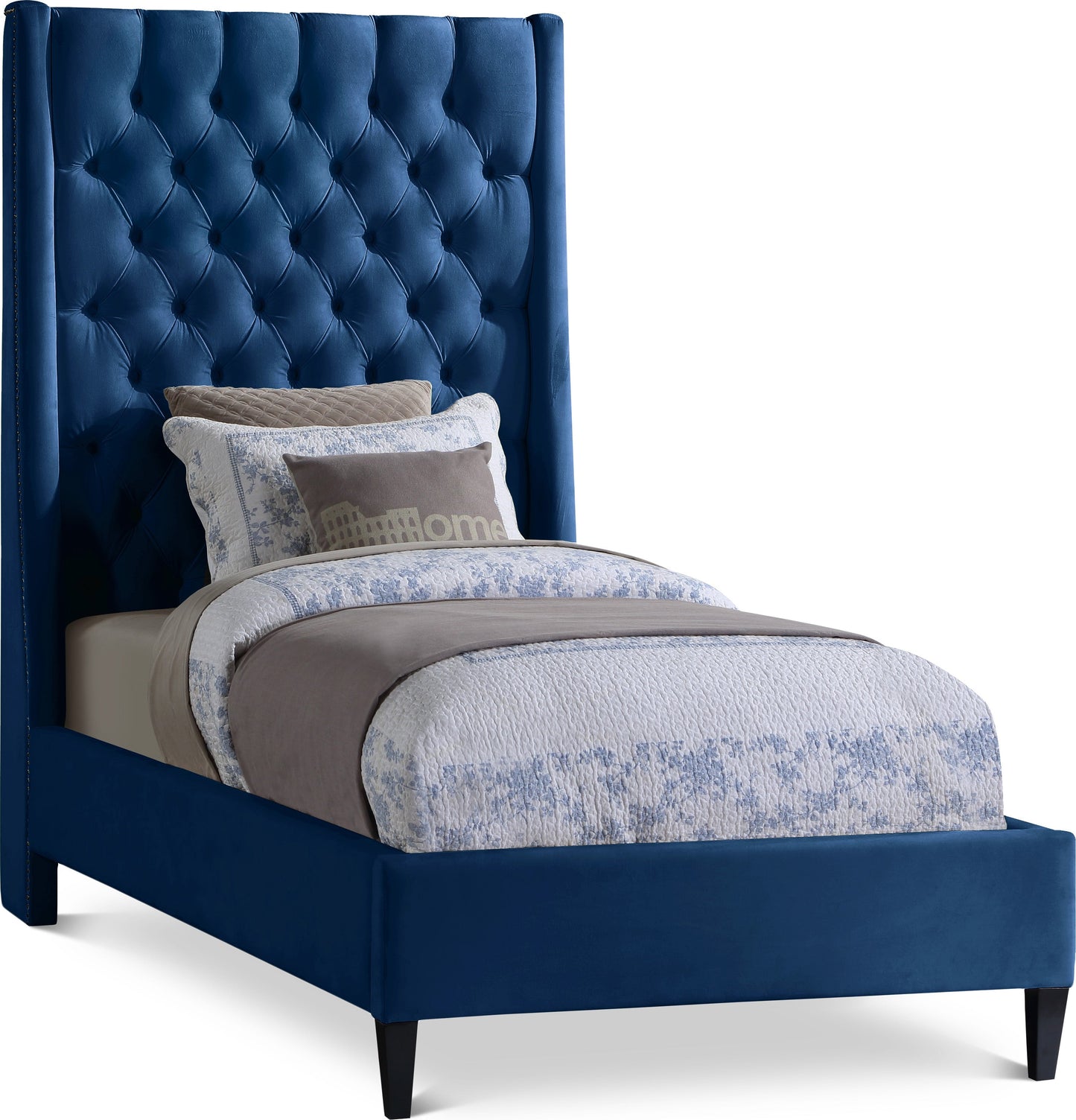 Fritz Velvet Bed