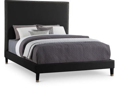 Harlie Velvet Bed