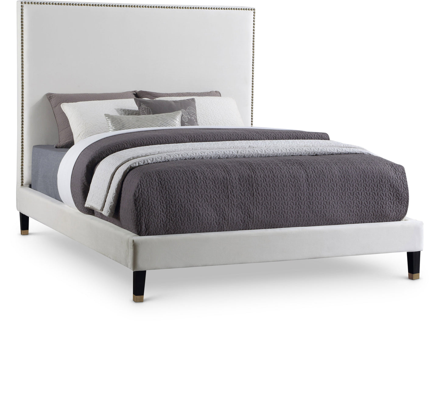 Harlie Velvet Bed