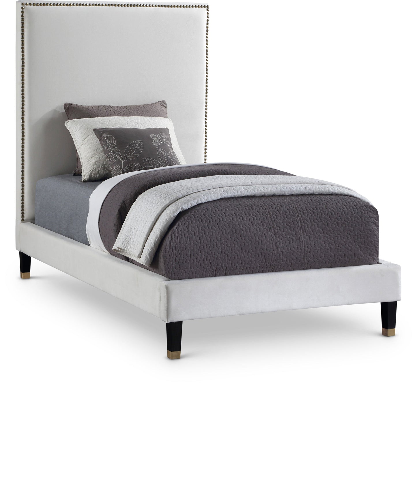 Harlie Velvet Bed