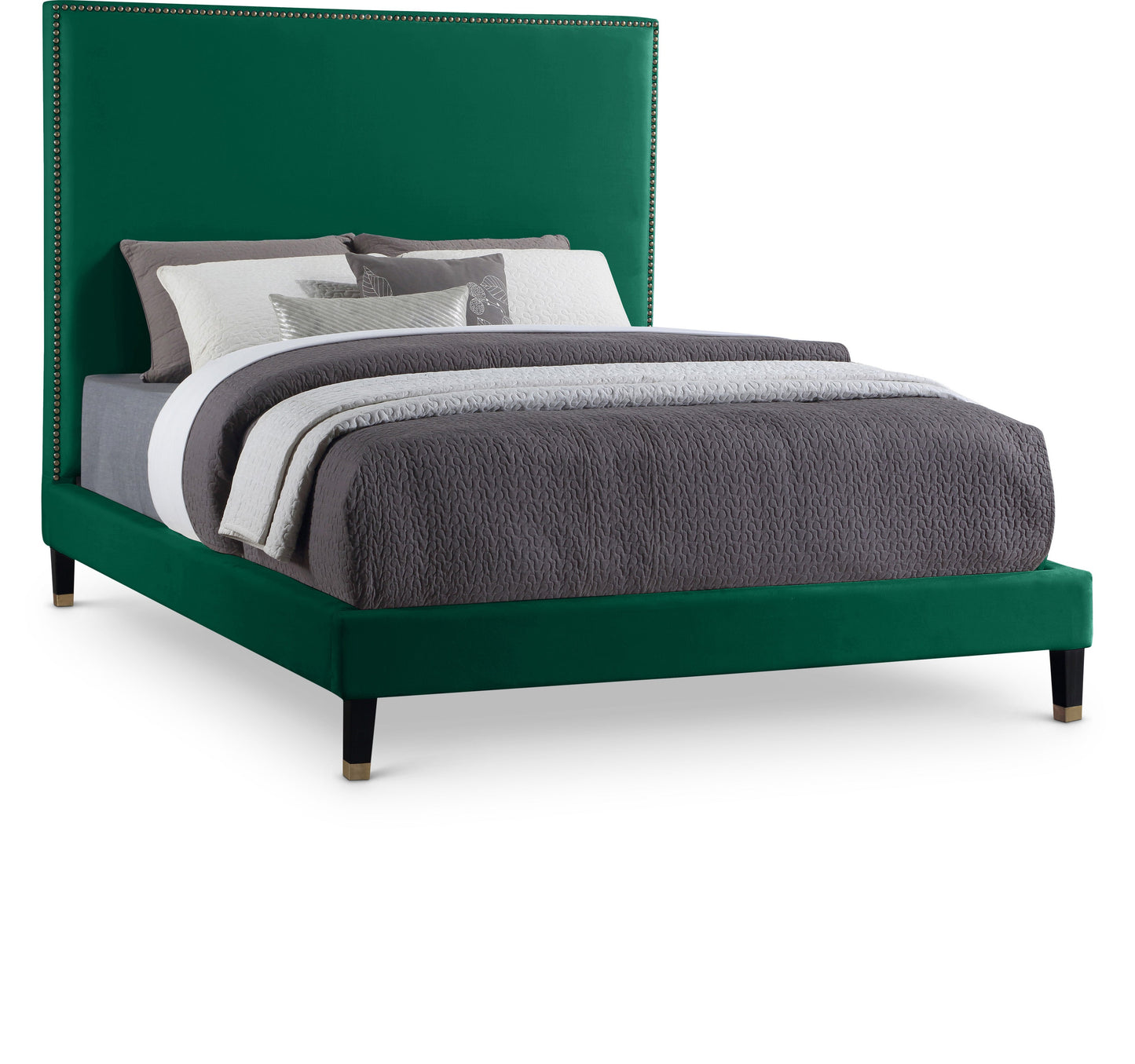 Harlie Velvet Bed