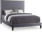 Harlie Velvet Bed