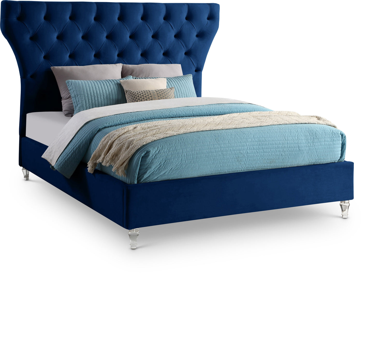 Kira Velvet Bed