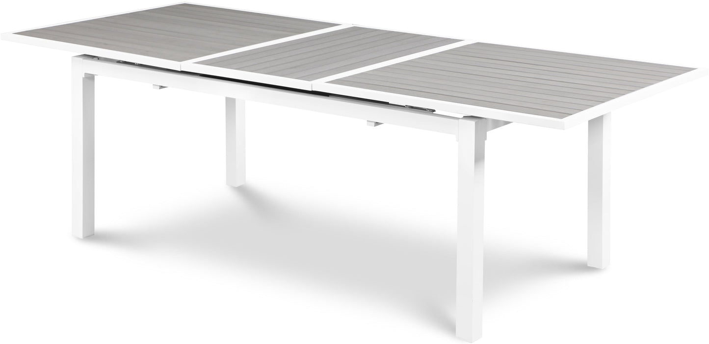 Nizuc Outdoor Patio Extendable Dining Table