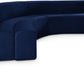 Curl Velvet 2pc. Sectional