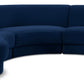 Rosa Velvet 3pc. Sectional