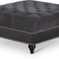 Sabrina Velvet Ottoman