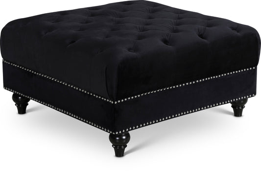 Sabrina Velvet Ottoman