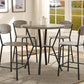 1730SET-GY BLAKE 5-PK ROUND COUNT. HT. DINETTE