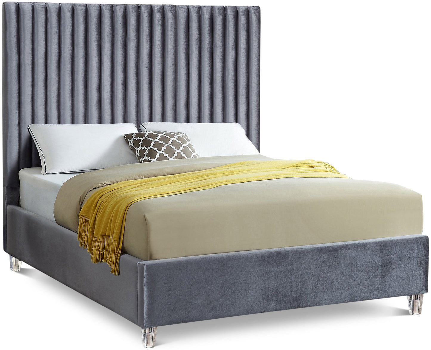 Candace Velvet Bed