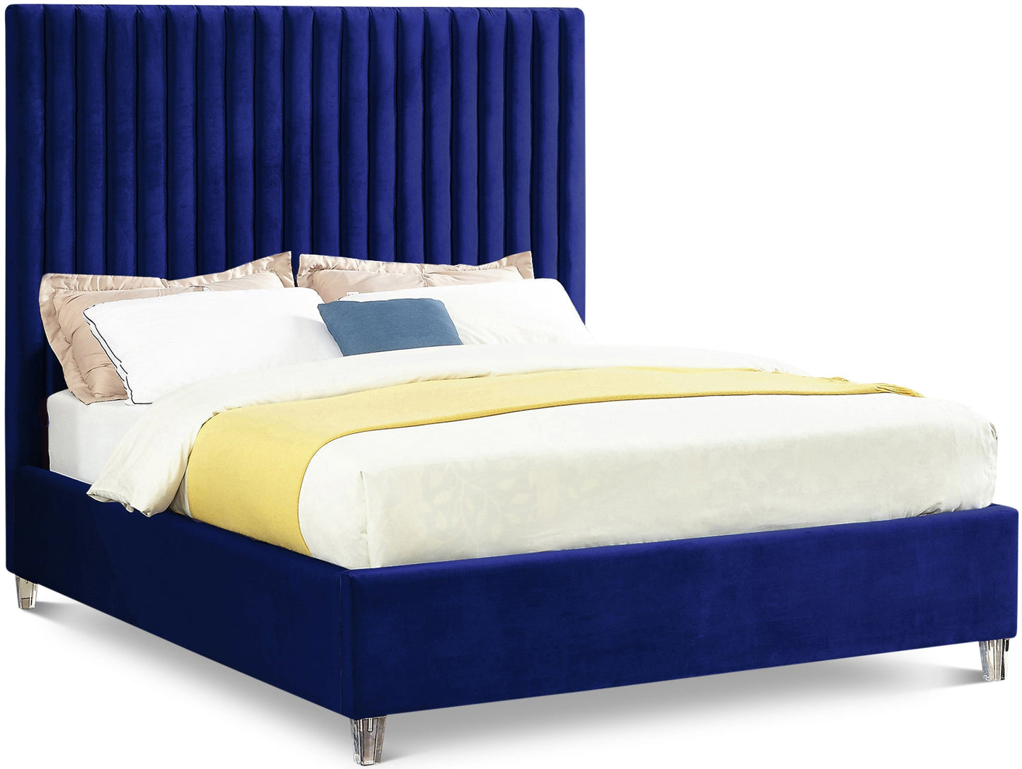 Candace Velvet Bed