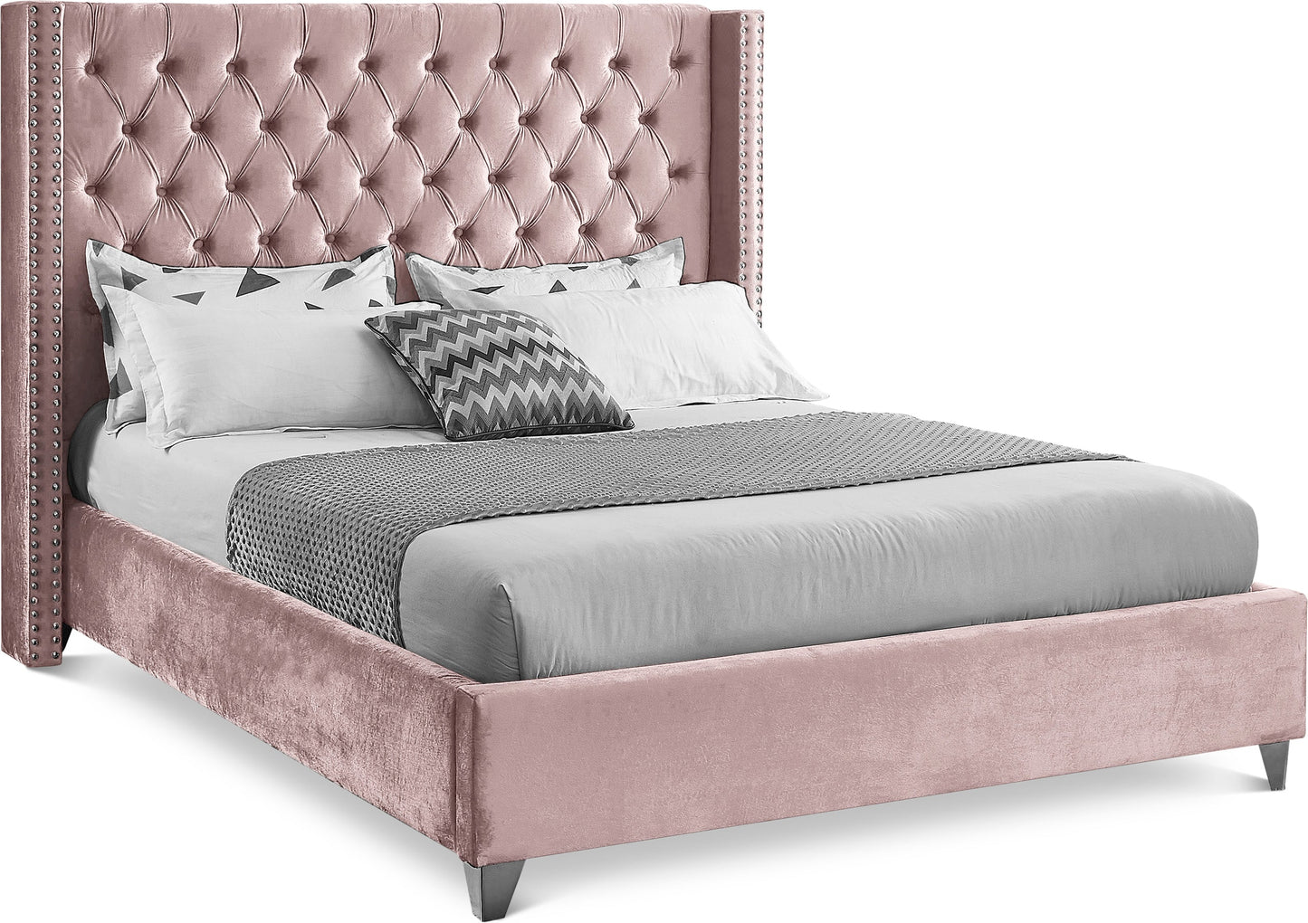 Aiden Velvet Bed