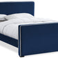 Dillard Velvet Bed