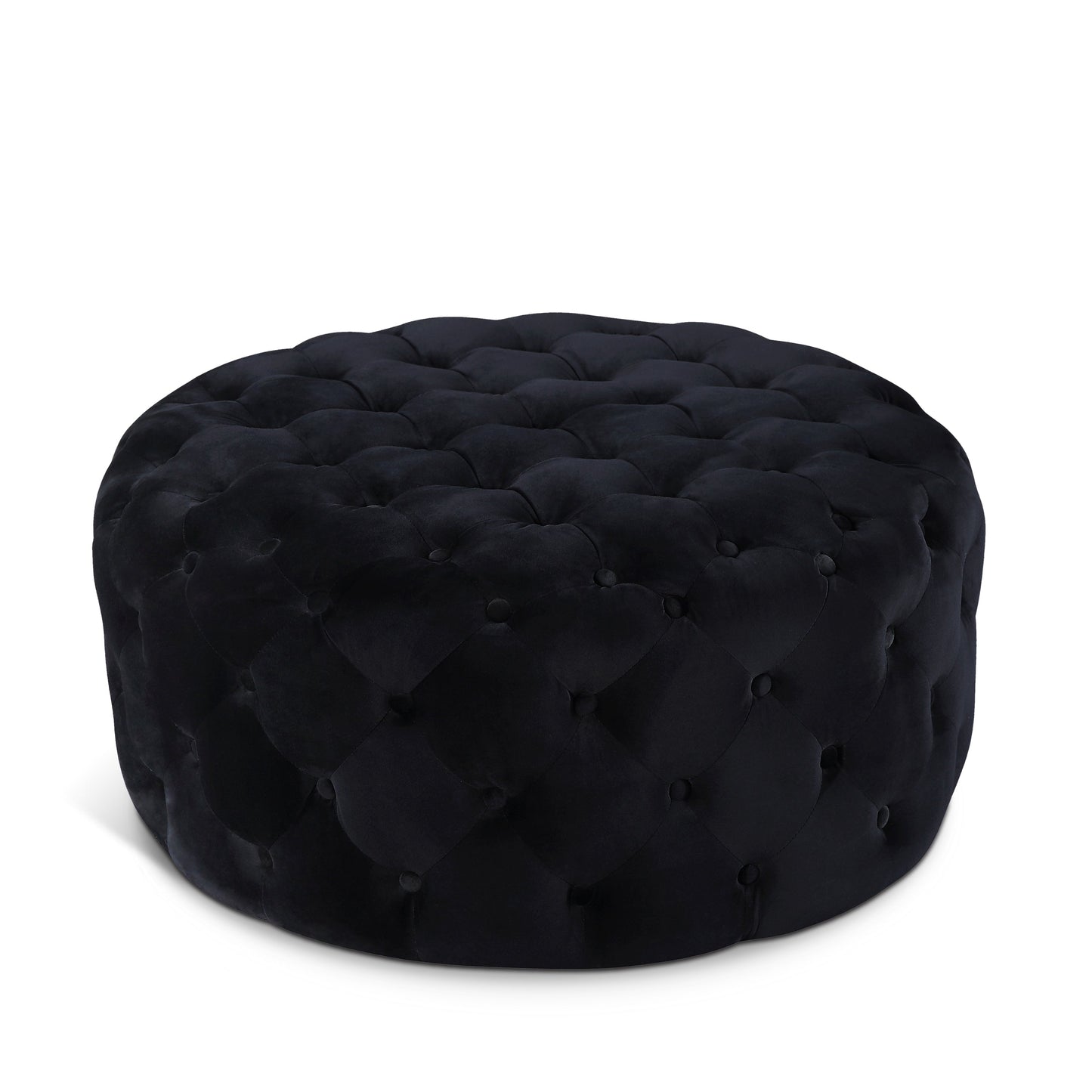 Addison Velvet Ottoman | Bench