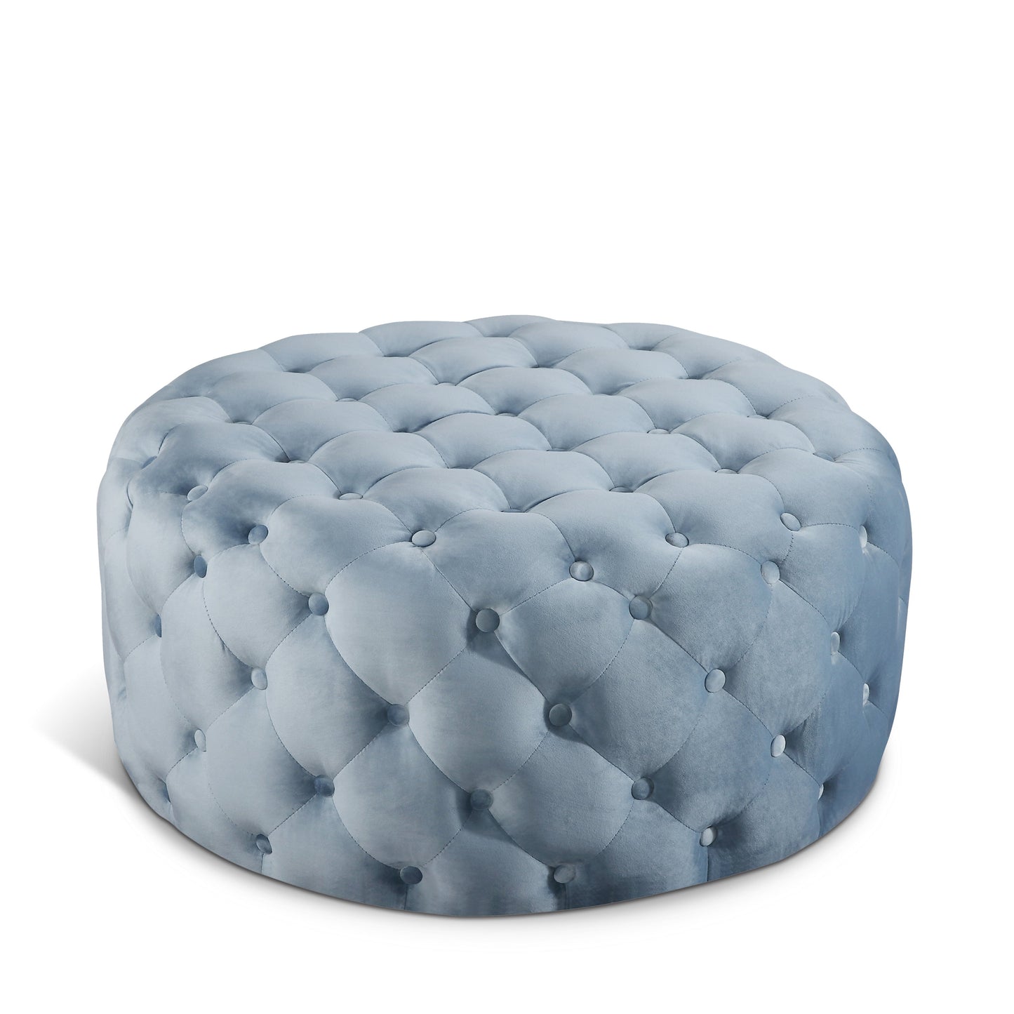 Addison Velvet Ottoman | Bench