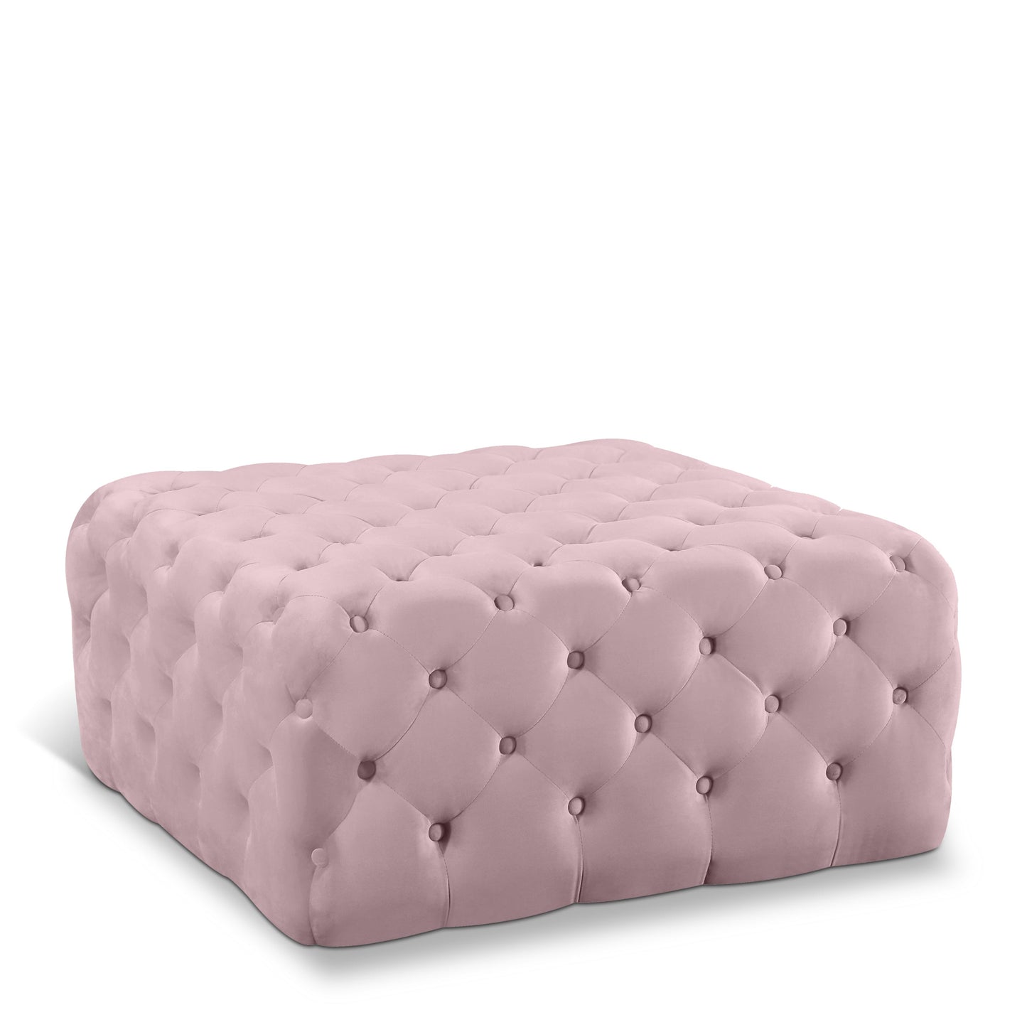 Ariel Velvet Ottoman | Bench