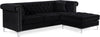 Damian Velvet Reversible Sectional