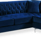 Damian Velvet Reversible Sectional