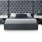 Grande Velvet Bed