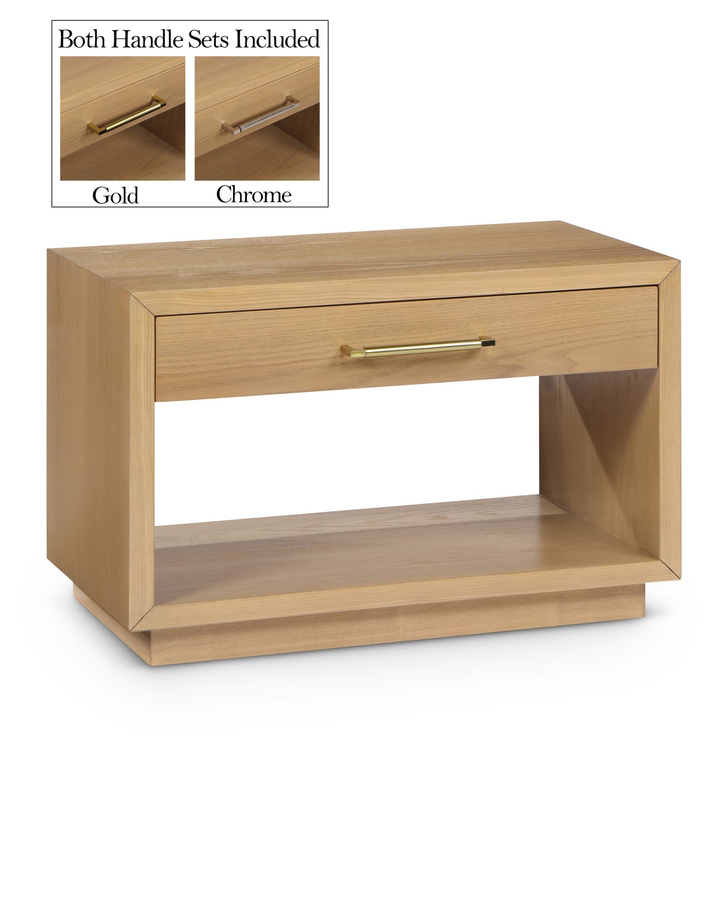 Avery Oak Veneer Nightstand