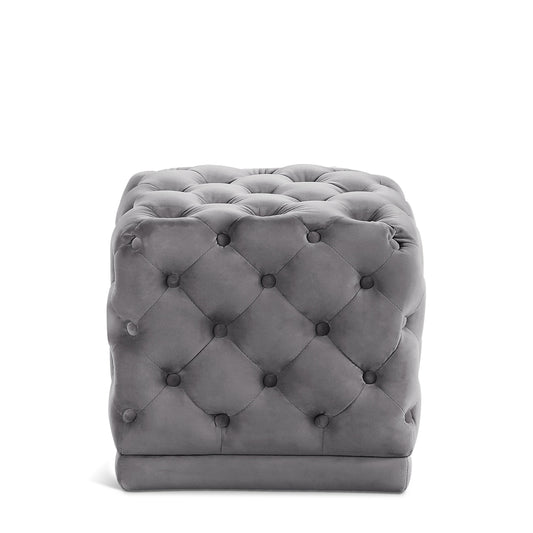 Stella Velvet Ottoman | Stool