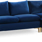 Naomi Velvet Reversible Sectional