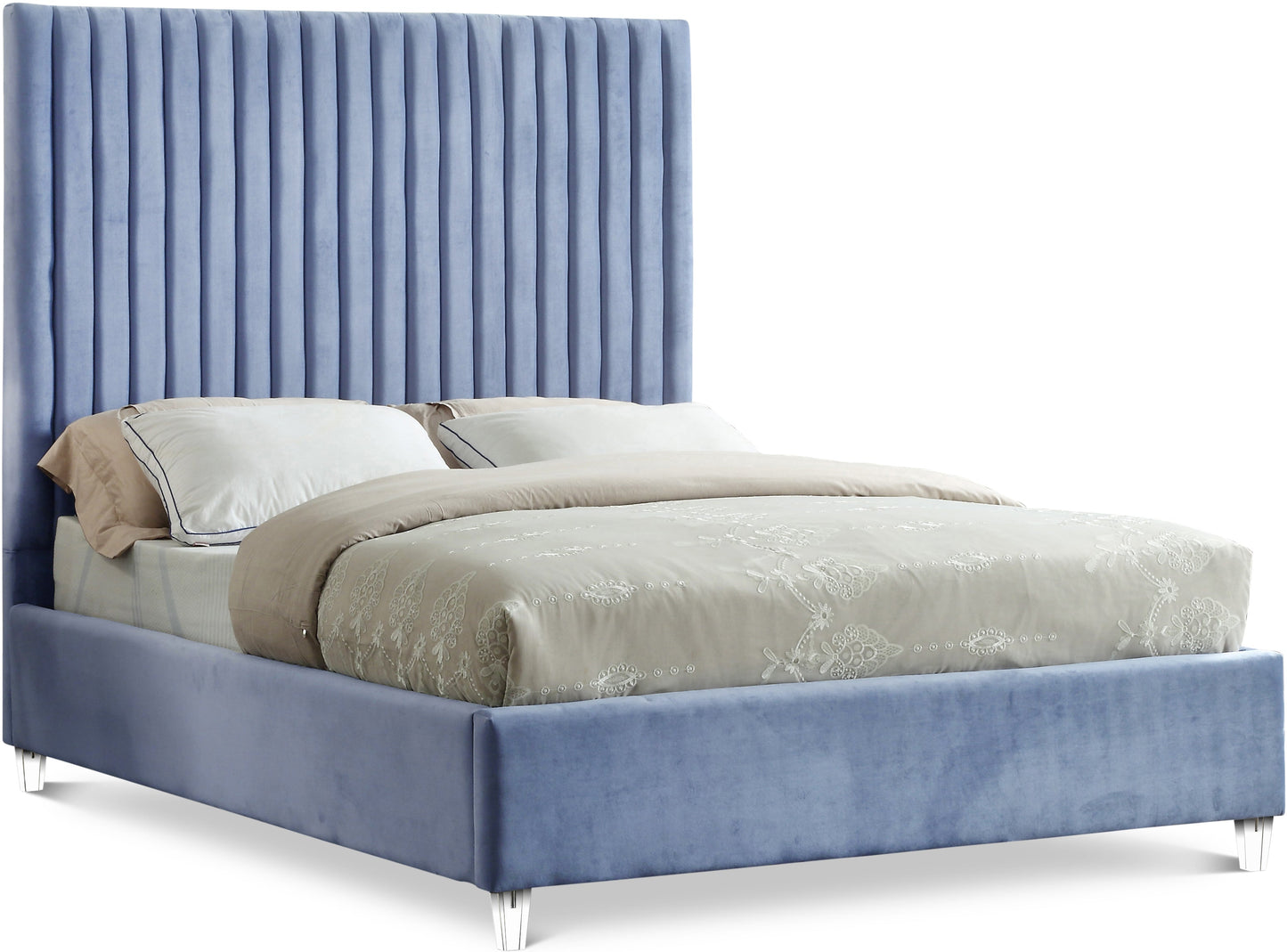 Candace Velvet Bed