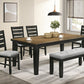 2152WC-6P BARDSTOWN WHEAT CHARCOAL DINING