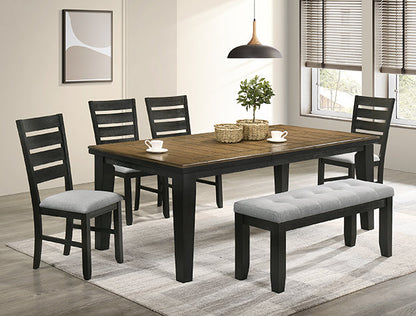 2152WC-6P BARDSTOWN WHEAT CHARCOAL DINING