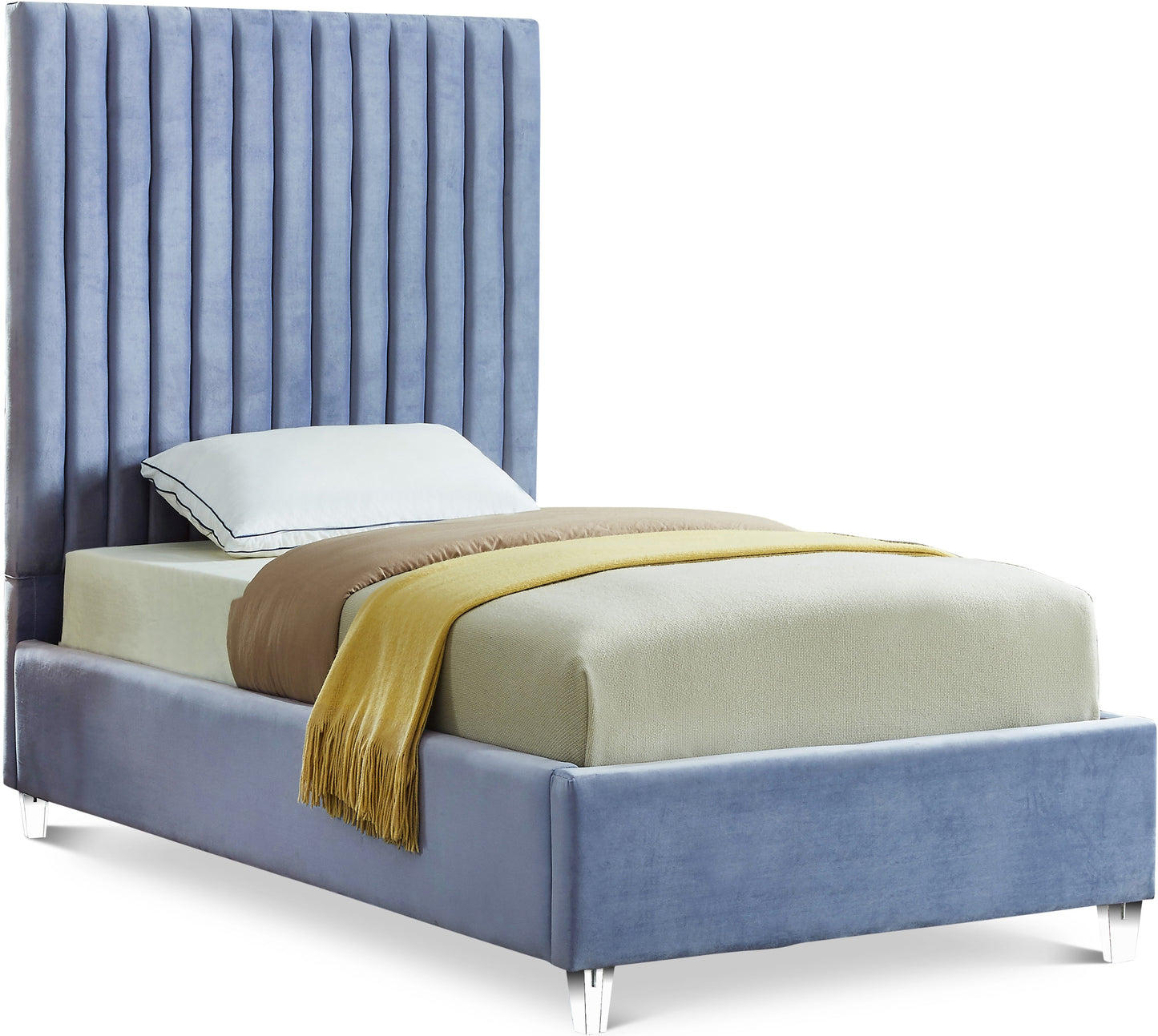 Candace Velvet Bed