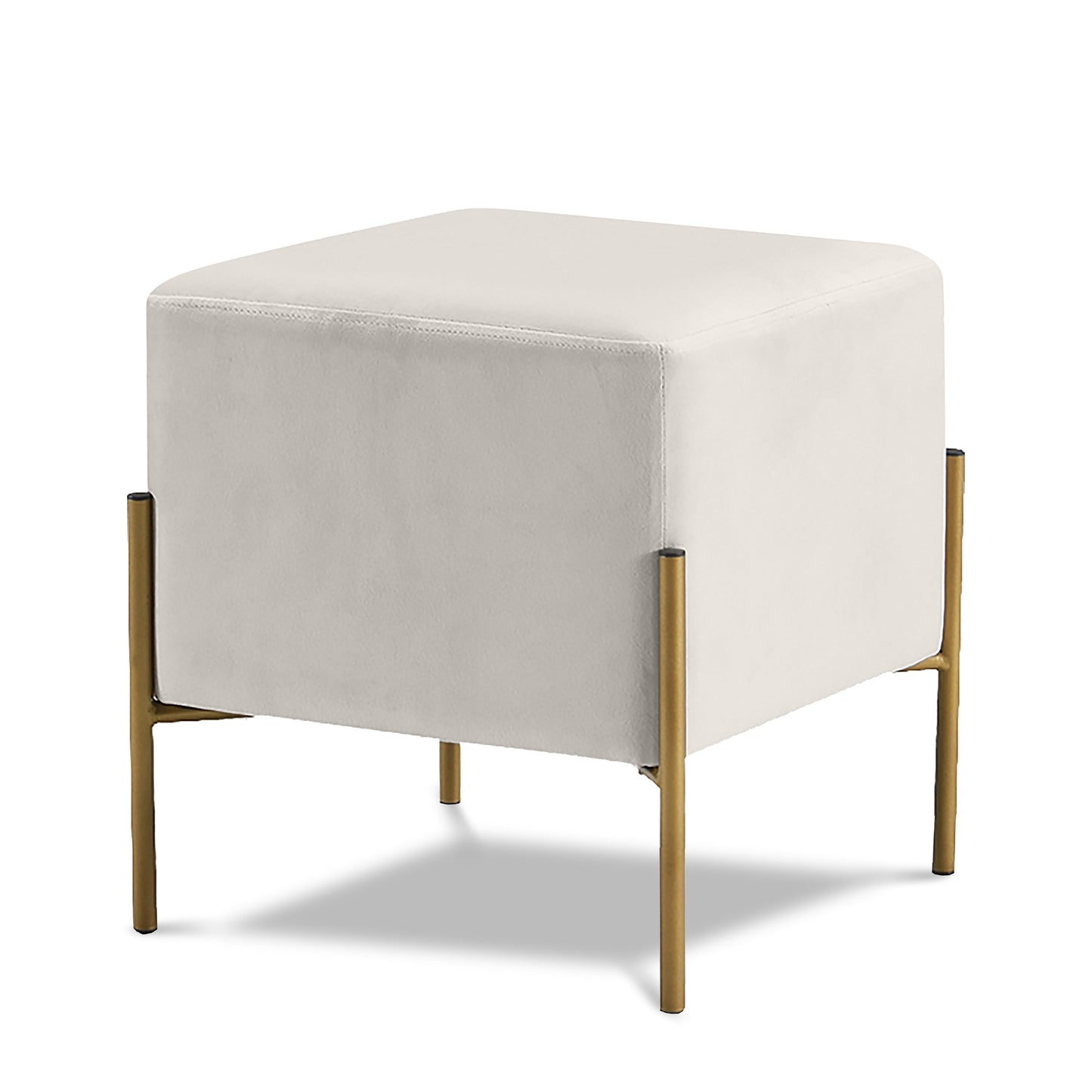 Isla Velvet Ottoman | Stool