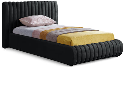 Nico Velvet Twin Bed