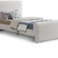 Stylus Boucle Fabric Twin Bed