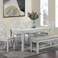 2321DW-6P CLARA DRIFTWOOD DINING GROUP