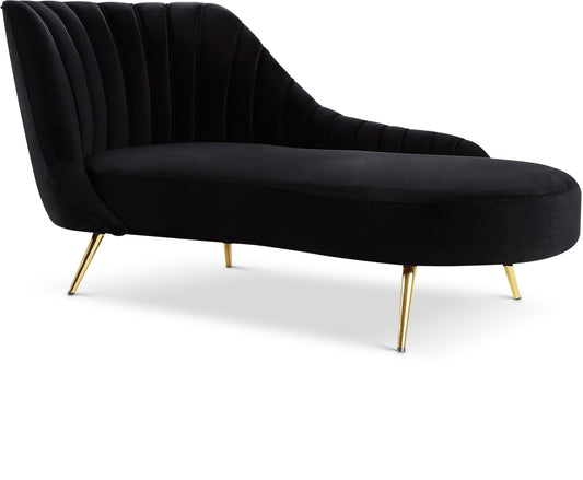 Margo Velvet Chaise Lounge