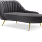 Margo Velvet Chaise Lounge