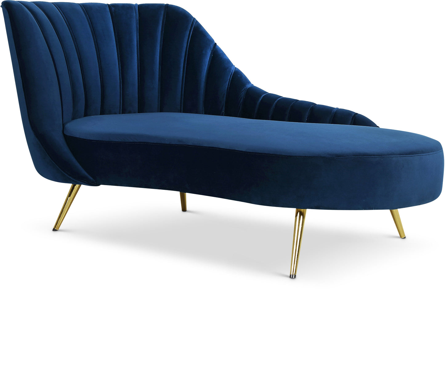 Margo Velvet Chaise Lounge